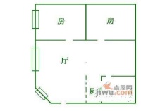 仁康里2室1厅1卫83㎡户型图