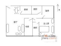 富力盈丰大厦2室2厅2卫户型图