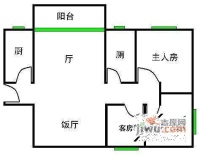 中城苑3室1厅1卫112㎡户型图