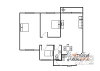 香江大厦3室2厅1卫101㎡户型图