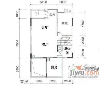 依云小镇4室2厅2卫166㎡户型图