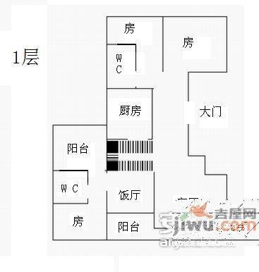 依云小镇5室2厅4卫245㎡户型图