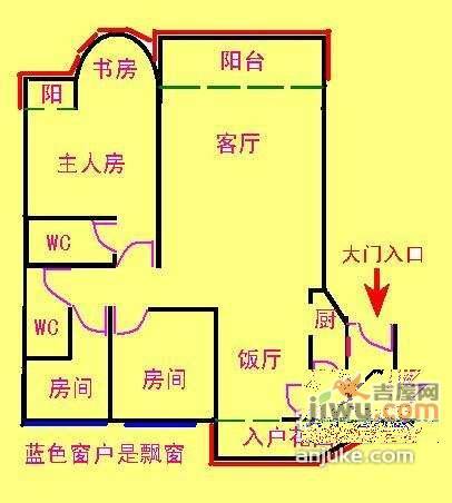 利海托斯卡纳4室2厅2卫318㎡户型图