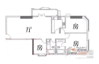 恒龙苑3室1厅1卫126㎡户型图