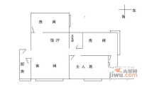广州华侨新村3室2厅1卫123㎡户型图