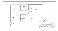 吉祥道小区3室2厅2卫105㎡户型图