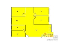 光复北路小区3室2厅1卫105㎡户型图