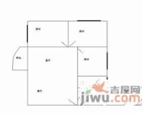 富泽园3室1厅1卫114㎡户型图