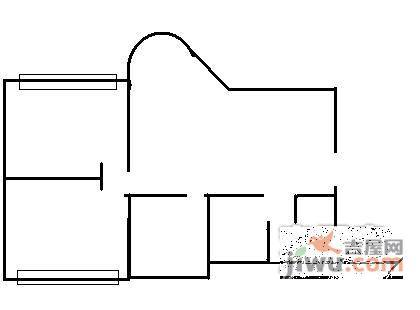 富泽园3室2厅2卫109㎡户型图