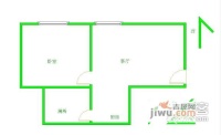 伟诚大厦1室1厅1卫38㎡户型图