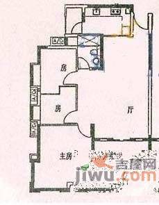 半山雍景苑3室2厅1卫87㎡户型图