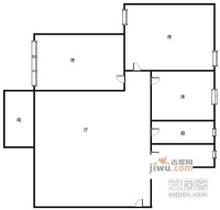 聚雅苑3室2厅1卫户型图