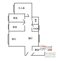 飞行小区3室2厅1卫户型图