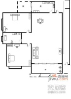 君合雅居3室2厅1卫111㎡户型图