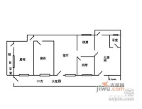 农林下路小区4室2厅2卫户型图