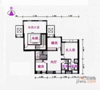 怡苑小区4室2厅3卫288㎡户型图