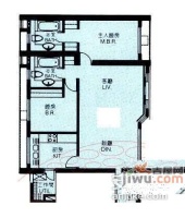 怡苑小区2室2厅2卫110㎡户型图