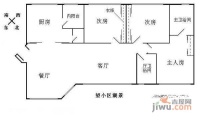 怡苑小区3室2厅2卫240㎡户型图