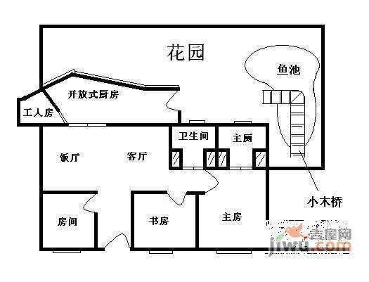 怡苑小区4室2厅2卫240㎡户型图