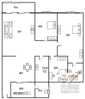 芷兰苑4室2厅2卫174㎡户型图