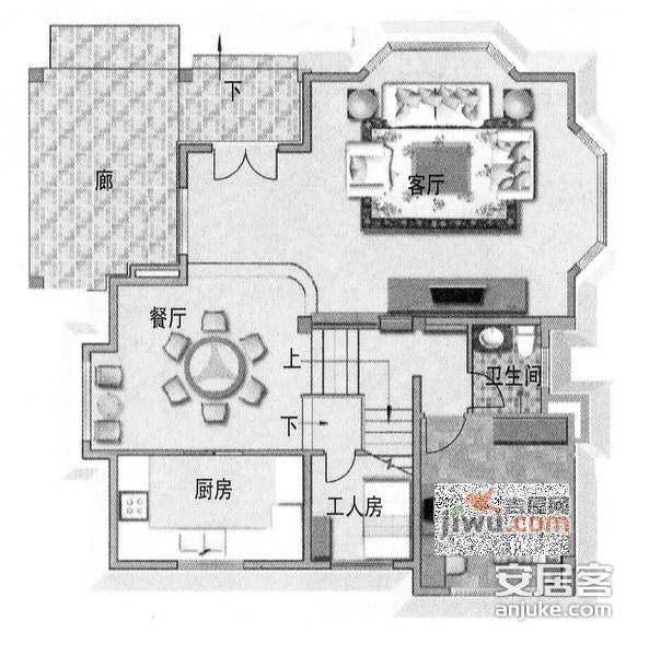 碧桂园凤凰城凤雅苑5室2厅4卫315㎡户型图