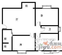 锦尚名苑3室2厅1卫110㎡户型图