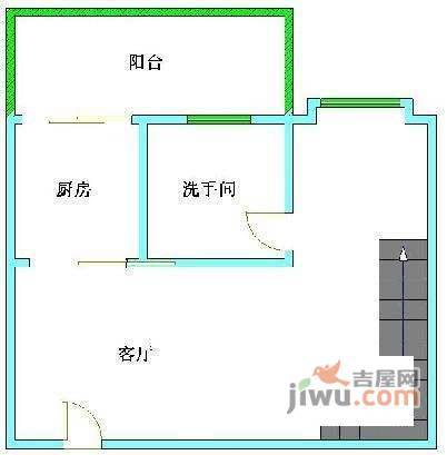 金隆园3室2厅2卫户型图