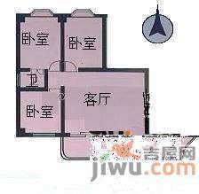 逸安阁3室2厅1卫户型图