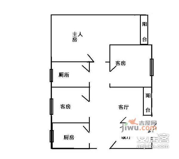 春晖闲庭3室2厅2卫150㎡户型图