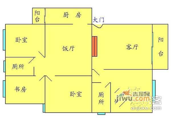 春晖闲庭4室2厅2卫152㎡户型图