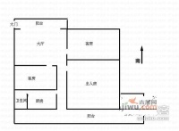 美心东苑3室2厅1卫97㎡户型图