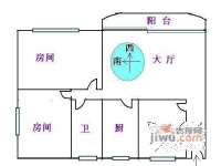 滨江绿园3室2厅2卫户型图