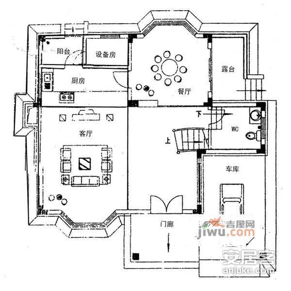 碧桂园凤凰城凤鸣苑4室2厅3卫228㎡户型图