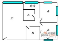 怡居新村3室2厅1卫92㎡户型图