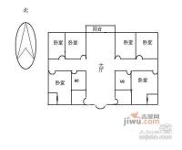 美林海岸花园4室2厅2卫207㎡户型图