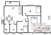 骏怡居3室2厅1卫99㎡户型图