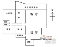 丽江花园丽岛翠堤4室2厅2卫205㎡户型图