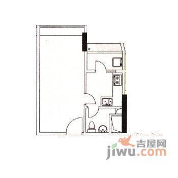 天文苑1室0厅1卫38㎡户型图