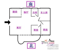 云天翠庭4室2厅2卫户型图