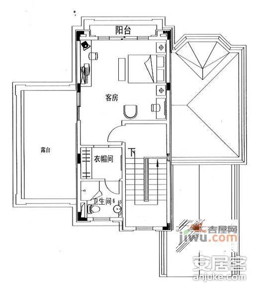 碧桂园凤凰城凤翠苑5室2厅2卫户型图