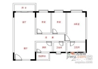 百事佳花园4室2厅2卫户型图