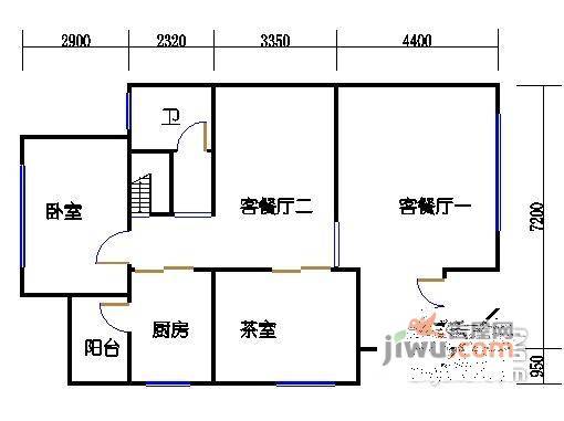 碧桂园凤凰城凤盈苑4室2厅2卫户型图