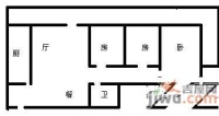 富庭东园3室2厅1卫户型图