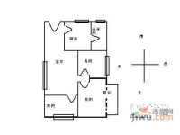 江南新苑3室1厅1卫95㎡户型图