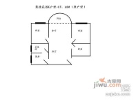 聚德花苑3室1厅1卫93㎡户型图