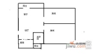 丽江花园德字楼2室1厅1卫78㎡户型图