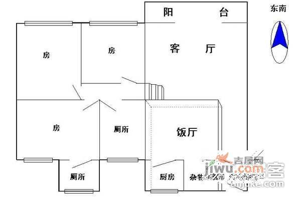 柏涛雅苑4室2厅2卫131㎡户型图