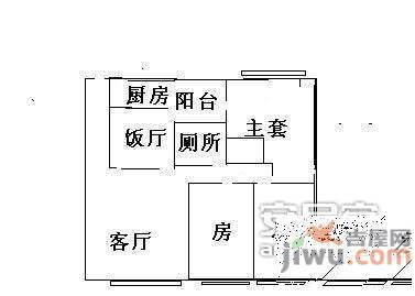 柏涛雅苑3室2厅2卫111㎡户型图