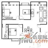 骏威锦东花园A区4室2厅2卫160㎡户型图