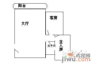 中颐海伦堡花样年华2室2厅1卫83㎡户型图